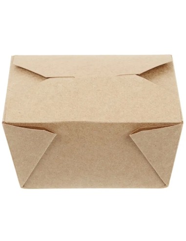 Kraft No 1 Microwavable Folded Paper Take-Out...