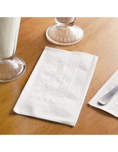 2-Ply White Dinner Napkin 3000/case