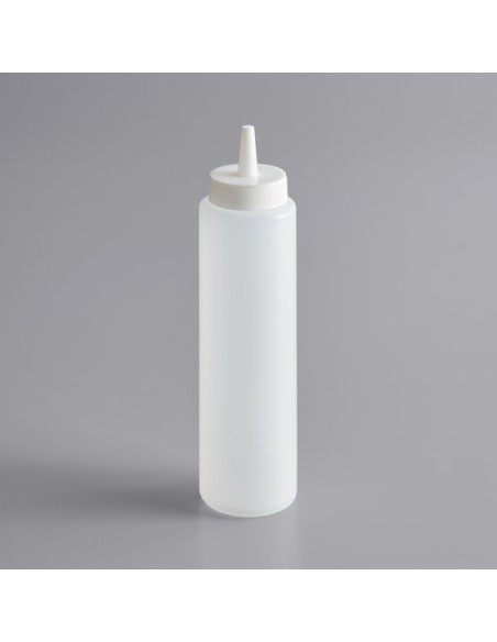 2 oz. Clear Squeeze Bottle - 12/Pack