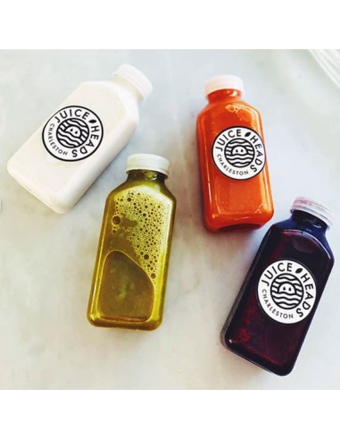 12 oz Square Juice Bottle | PET | Boxed | 228...