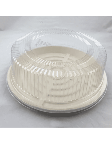 EccoCane 12" High Dome PET Plastic Lid