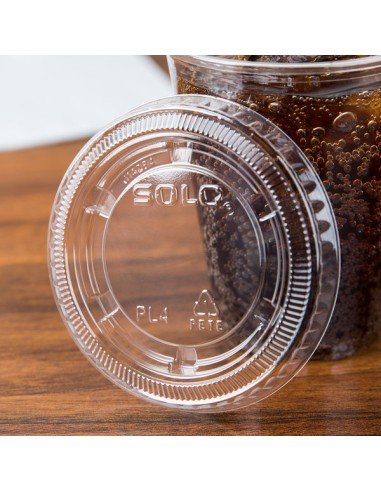 Dart Solo 3.25 to 5.5 oz  Clear Plastic Souffle...