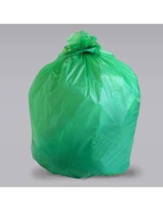 46 Gallon Eco-Friendly Green Garbage Bag 1.25 Mil 100/Case 2
