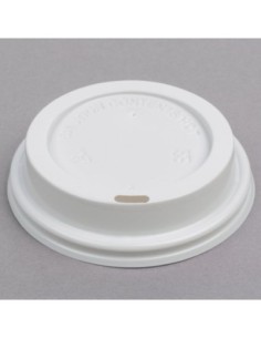 Traveler Dome Hot Cup Lid with Sip Hole 12-20 oz - 1000/Case 2