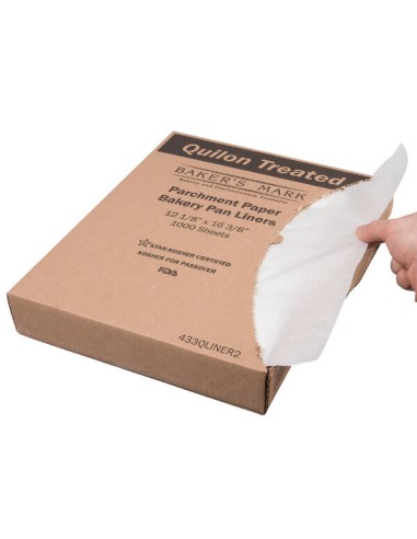 Baker's Mark 12" x 16" Half Size Quilon® Coated...