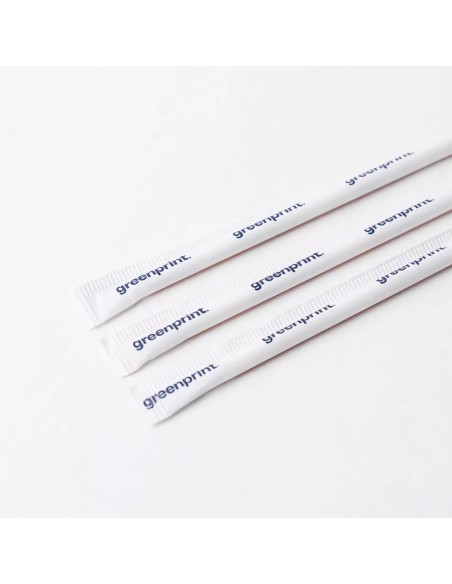 Avolutions Black Agave straws 21 cm, wrapped, 2000 pieces, 4/500 packs