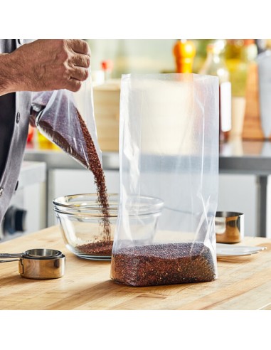 6 x 3 x 15 1.5 mil heavy duty plastic food bag...