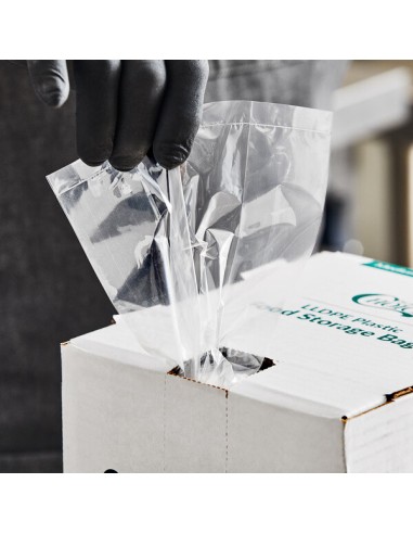 6 x 3 x 15 1.5 mil heavy duty plastic food bag...