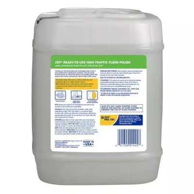ZEP 5 Gal. High Traffic Floor Polish 2