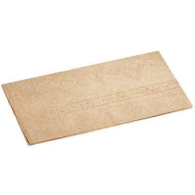 2-Ply Natural Kraft Dinner Napkin 15" x 17" - 3000/Case 2