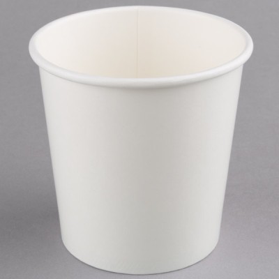 16 oz White Paper Food Cup Combo 250/Case